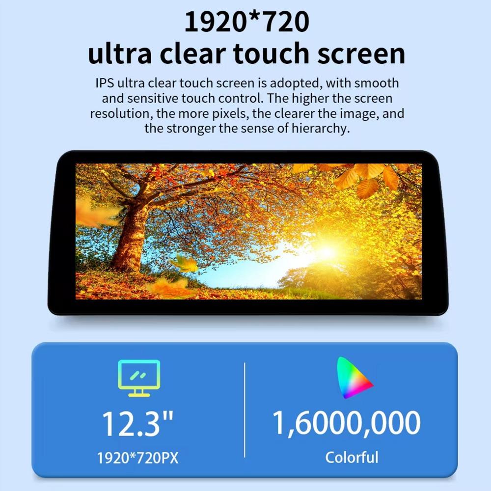 12,3-дюймовый Android автомобильный радиоприемник Carplay мультимедийный плеер для BMW X1 E84 GPS-навигация Авто Стерео Bluetooth DSP 4G WiFi