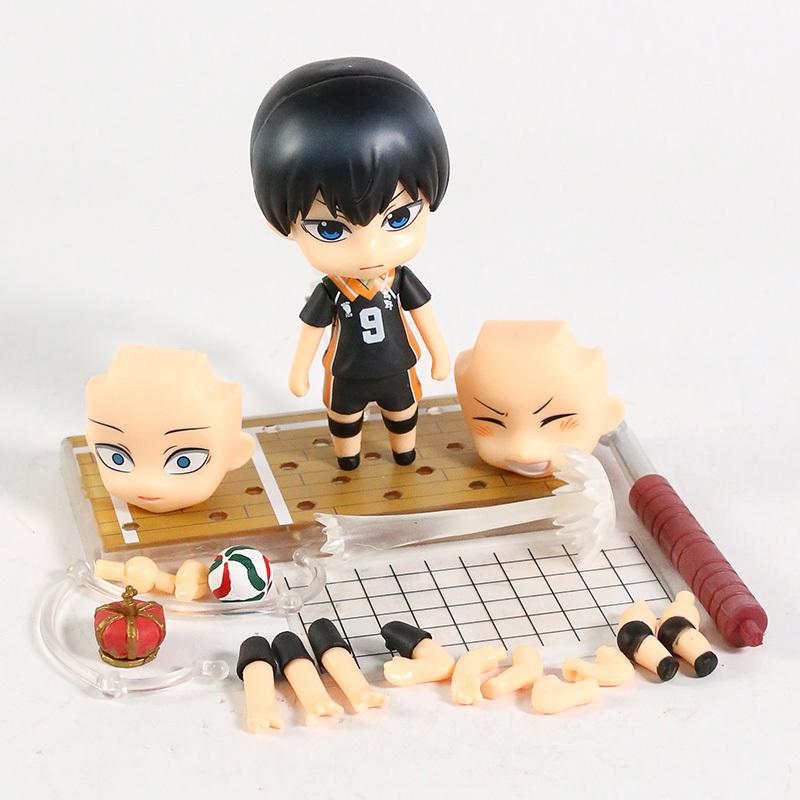 Haikyuu Hinata Syouyou 461 kageyama Tobio 489 пляжный волейбол ПВХ фигурка игрушка аниме Коллекционная модель кукла подарок