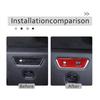 Red Carbon fiber Door Tailgate Switch Button Cover Trim For Lotus EMIRA -25