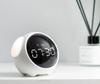 Будильник Xiaomi с милым выражением, многофункциональный цифровой светодиодный голосовой контроль, прикроватный термометр, ночник, зарядка через USB, подарок