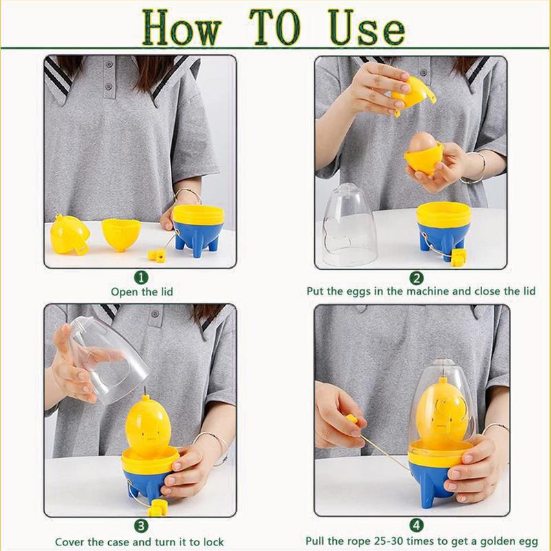 Яйцесборник в скорлупе, портативный золотой шейкер для яиц, кухонный инструмент, вращатель для яиц, миксер для белков и желтков, сваренных вкрутую