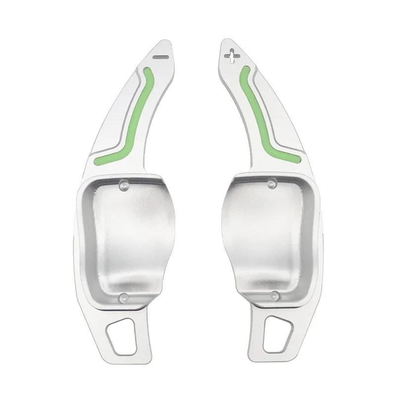 Светящиеся алюминиевые литые рулевые лепестки-удлинители для VW Golf 6 MK6 R20 R36 GTI Jetta MK5 Passat B6 B7 CC Polo