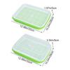 Home Garden Nursery Paper Hydroponic Tray Sprout Pot Plant Box Grow Nursery Pots Seed Sprouter Tray