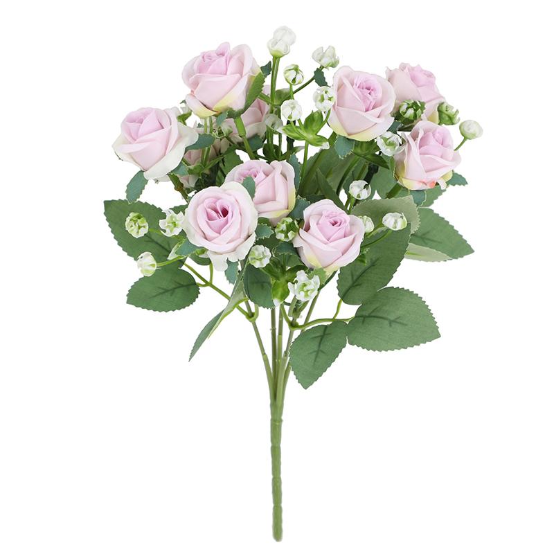 Simulation Roses Artificial Flowers Bouquet Wedding Party Home Decorations Photography Props