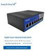 Промышленный 8-портовый гигабитный Ethernet-коммутатор