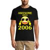 Мужская футболка Awesome с 2006 года - Подарок на 14-летие Футболка