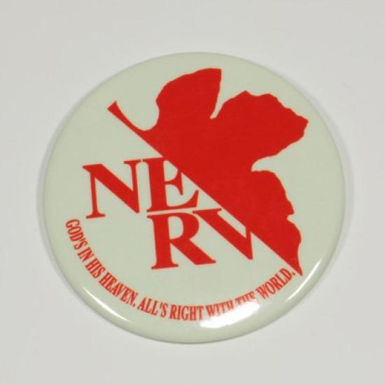 Evangelion: Новая театральная версия Высокосветящийся значок-пины NERV A