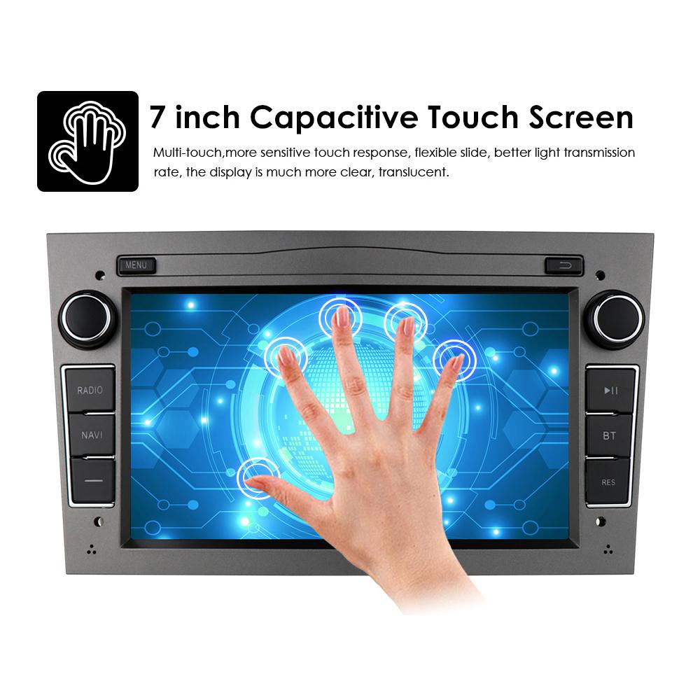 Мультимедийный видеоплеер с Android 2Din для Opel Astra HJ, Vectra, Vauxhall, Antara, Zafira, Corsa CD, Vivaro, Meriva, Veda GPS AutoRadio Carplay RDS