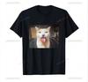 Freaky Departunisext Calling Silly Cat Meme Printed Tshirt Tops Unisex Unisex Clothing Breathable Quick Dry