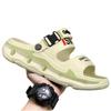 2025 Новые мужские уличные сандалии тапочки пляжные удобные толстые подошвы сабо мужская повседневная обувь садовая обувь мужские и женские пляжные сандалии
