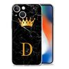 Чехол Gold Crown Letter Queen для iPhone 11 Pro X XS 12 Pro Max 13 Mini XR 14 Plus 8 7 6S SE 13 силиконовый чехол-оболочка Funda