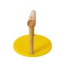 Wooden Tabletop Perch With Acrylic Base For Parrot Birds Standing Exercising Grinding, Bird Desktop Perch And Sanding Bar