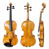 All Solid Nice Flame Maple Golden Yellow Colour Violin Handmade for Professional Player
