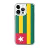 Coque iPhone - Drapeau Togo - iPhone 14 Pro Max - Souple - Multicolore - Verticale