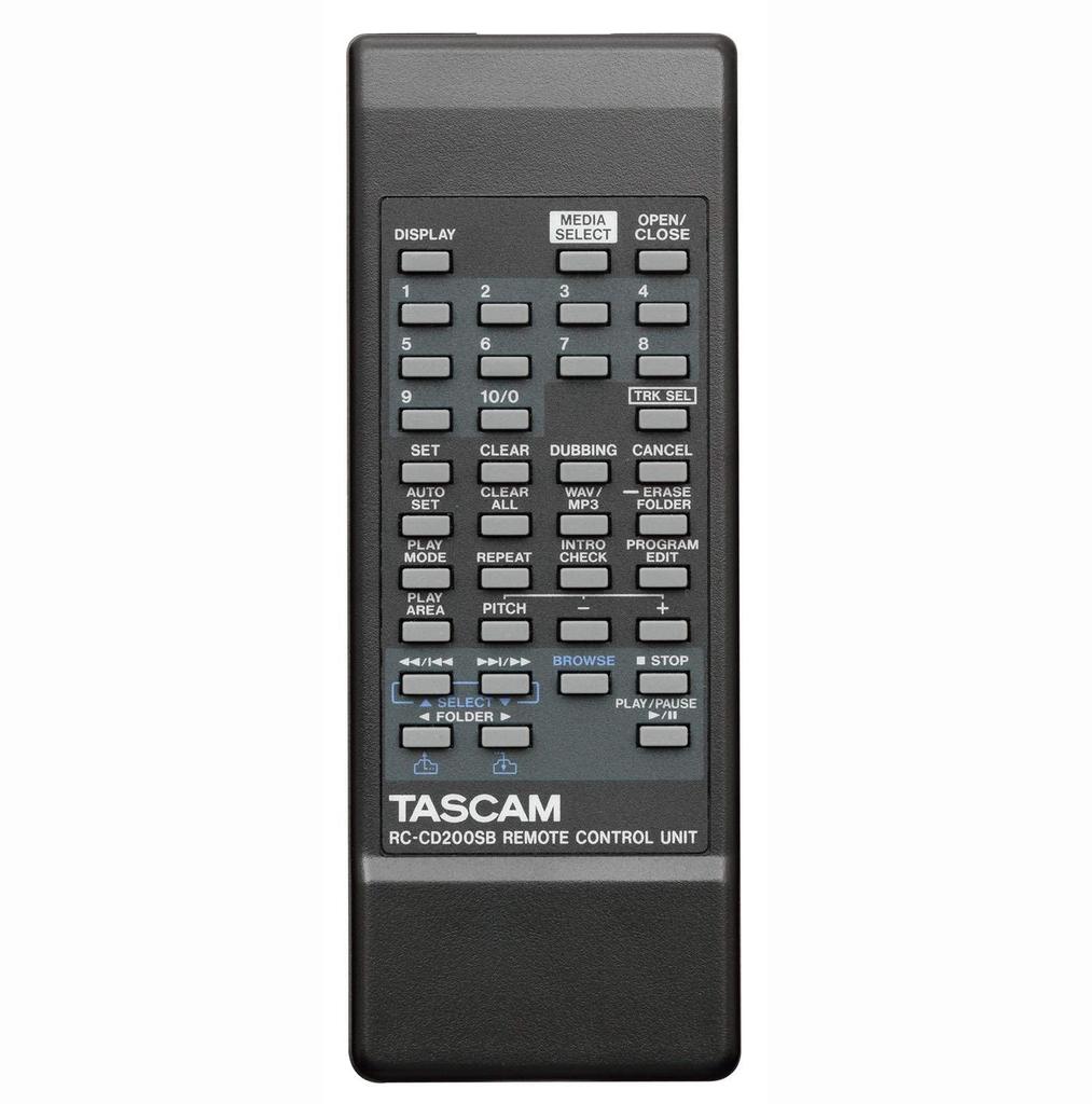 TASCAM CD-плеер для коммерческого использования, совместимый с картами памяти SD/SDHC/USB CD-200SB