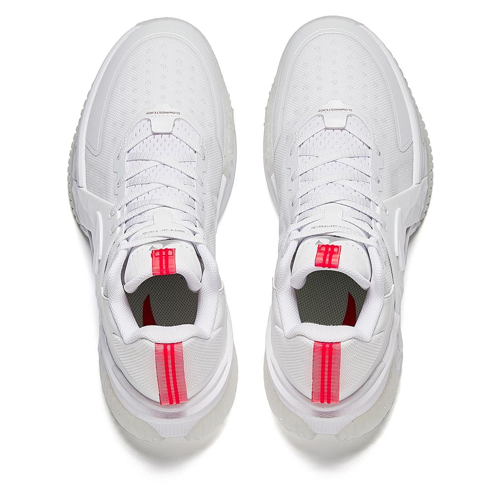 Anta Air Space 5 Daylight Cement Nemesis Уличные Амортизирующие Нескользящие Износостойкие Низкие Баскетбольные Кроссовки Мужские кроссовки Белый 912531616Q-2