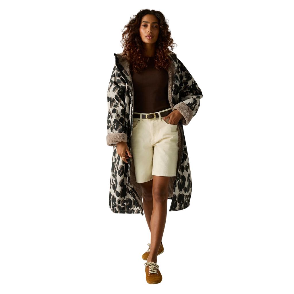 Regatta Unisex Adult Changing Leopard Print Robe