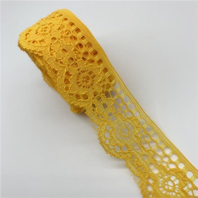 5 ярдов 38 мм кружевная лента, ремесленные изделия, вышитая кружевная бейка, лента ручной работы, кружевные украшения, сделай сам, швейная ткань, французская кружевная ткань