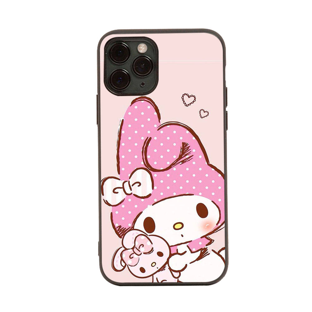 HK21 Cute My MelodyBlack Sofe Case for Xiaomi Poco X6 X4 M5 M6 F5 F6 C65 C55 C50 C51 C40 Pro Redmi 14C A3X 13C 12C 11T 10A 9C Note 7 6 8A Plus