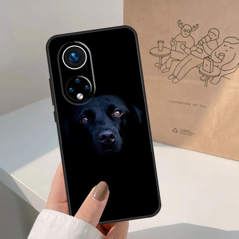 Черный лабрадор-ретривер Животное Собака Для Honor Magic 8 5 6 7 Pro Чехол Для Honor 400 200 Lite 50 70 90 X8c X8b X9a X9b X9c X9d Win