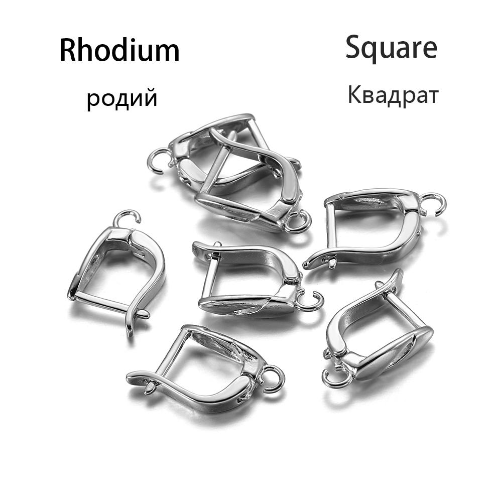 6-12 шт./лот, французские крючки для сережек золотого цвета, рычаг сзади, открытая петля, зажимы для сережек «сделай сам», застежка, аксессуары для изготовления ювелирных изделий