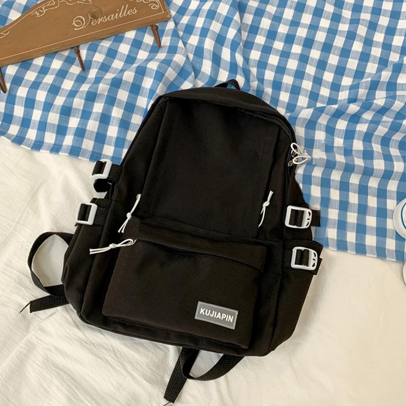 Рюкзак Легкий Девочка Большой Вместимости Милый Повседневный Рюкзак Начальный Путешествия Школа Средняя Корейский Рюкзак