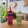 600ML Vacuum Cup Insulation Or Cooling Thermal Mug Cute Thermal Water Bottle  for Boys and Girls