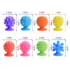 8pcs Sensory Suction Cup For Kids Textured Toy For Stress Relief And Concentrate Great For Classroom Teaching Purpose