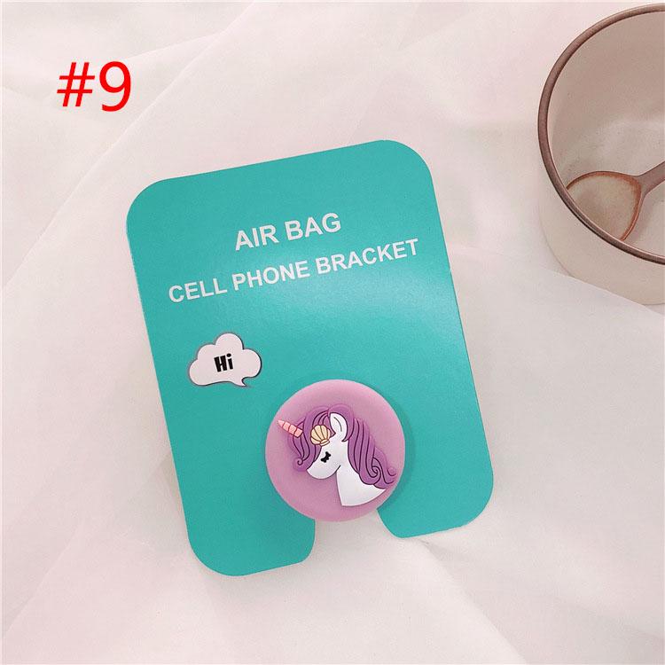 Держатель для мобильного телефона, наклейка для телефона, кронштейн для крепления на палец, подставка для телефона, милые аксессуары для телефона с героями мультфильмов