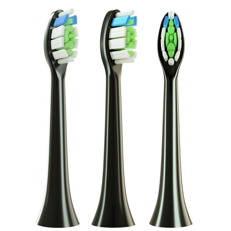 1 шт. сменные насадки для электрической зубной щетки Philips HX6064 HX6930 HX6730 Sonic с вакуумными мягкими щетинками DuPont