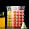50pcs with Funnel Ice Making Bags Disposable Ice-making Mold Bag Ice Cube Bags  Freezer