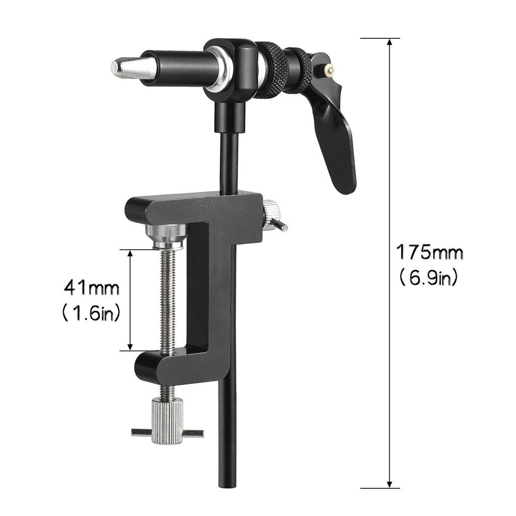 Инструмент для вязания мушек Тиски Безопасное удержание Рыболовный крючок Струбцина C Тиски для вязания Набор инструментов для нахлыстовой рыбалки