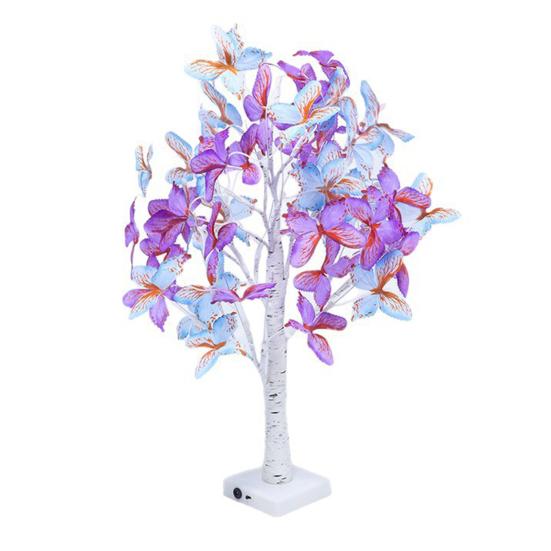 Tabletop Bonsai Tree Lights Butterfly Tree Lamp  LED Decorative Fairy Lights Warm Ambiance Lighting for Home Parties