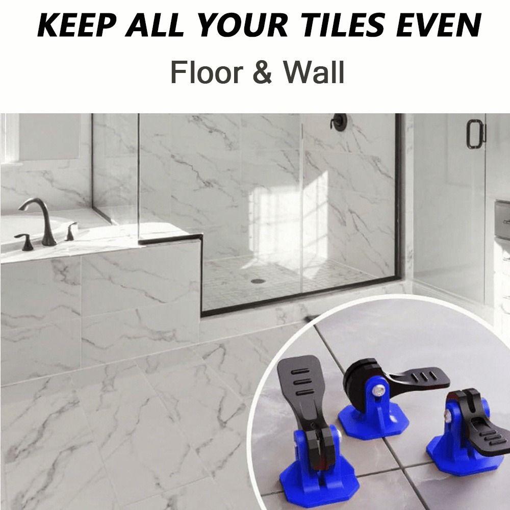 50Pcs Replaceable Needle Pin Tile Leveling System Stable Tile Installation