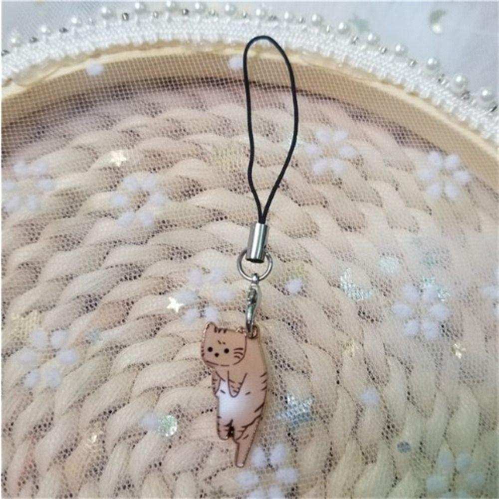 Bag Charms Case Strap Decor Phone Lanyards Cat Phone Strap Phone Hanging Charms Mobile Phone Strap