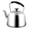 Stainless Steel Stovetop Teapot Folding Handle Whistling Tea Kettle Stovetop Kettle  Tea Brewing