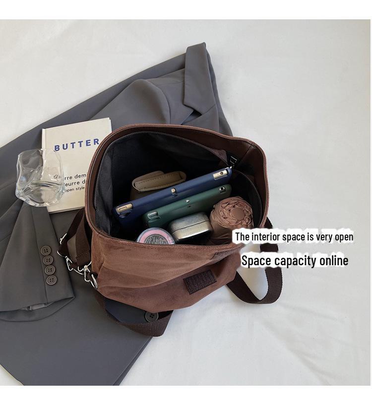 Женский рюкзак большой вместимости в стиле ретро 2024 года — модная сумка для дальних поездок на осень/зиму