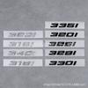 Эмблема для BMW 3 серии 20-23: 320i, 325i, 328i, 330i Задний фонарь Номер смещения