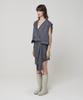 Meuameu Blazer Crop Layered Cover-Up