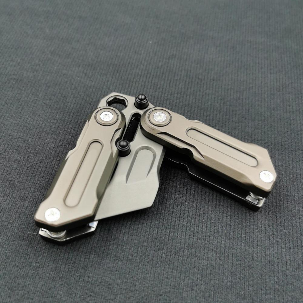 Металлическая магнитная фиджет-монета EDC для взрослых, многофункциональная монтировка, слайдер, игрушка для снятия стресса, подарок