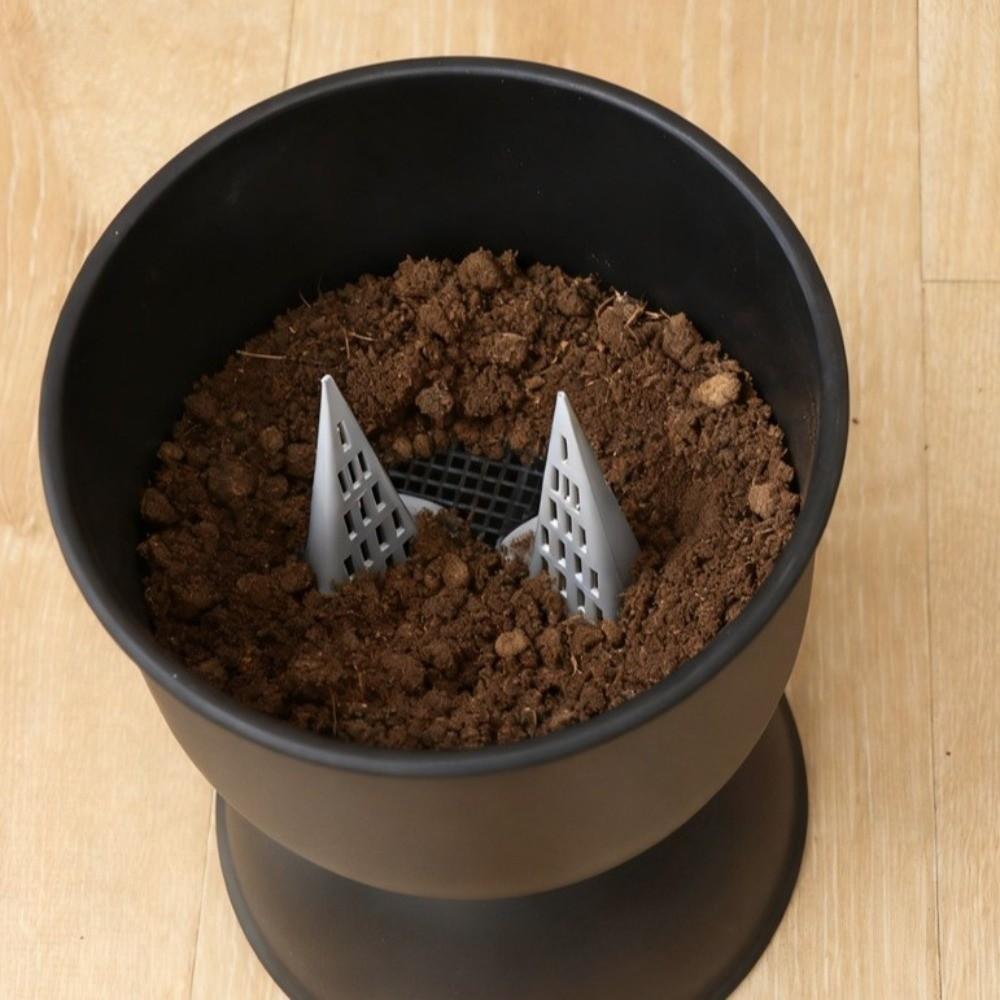 10PCS Breathable Conical Watering Device Root Aeration Prevent Root Rot Root Protection Device Deep Watering Prevent Soil Loss