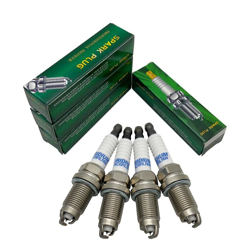 4 шт. 3-электродная свеча зажигания TRUE iridium KC6RLNW для SK20BGR11 90919-01221 HB6AIX-11P PZFR6N-11TG VKA20 PZFR5D-11 PZFR5J-11
