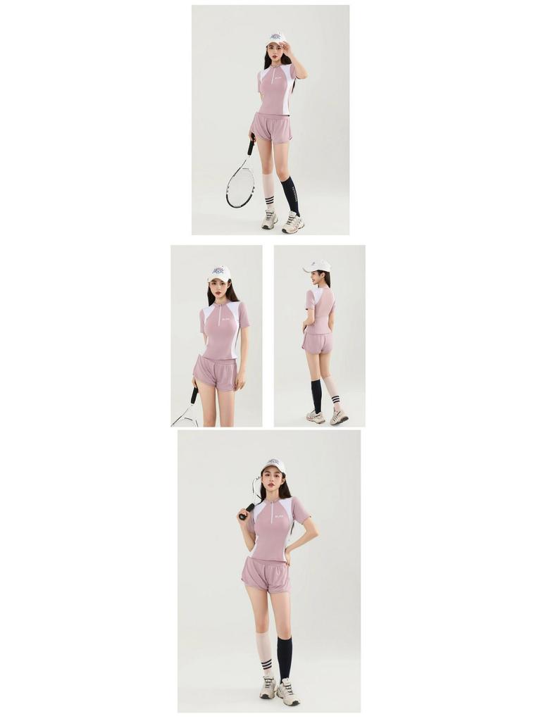 Спортивный раздельный купальник 2025: Контроль живота, Слимминг, Консервативный – Идеально для весеннего отпуска, пляжного плавания