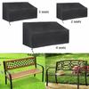 Водонепроницаемый чехол для садовой скамейки, чехол для стула, защита от дождя, снега, пыли для садовой мебели, дивана, стула, стола