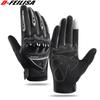 Motorcycle Riding Full Finger Touch Screen Gloves Men's Sports Protection Fitness Wear-resistant Anti-drop Locomotive Electric Vehicle Gloves