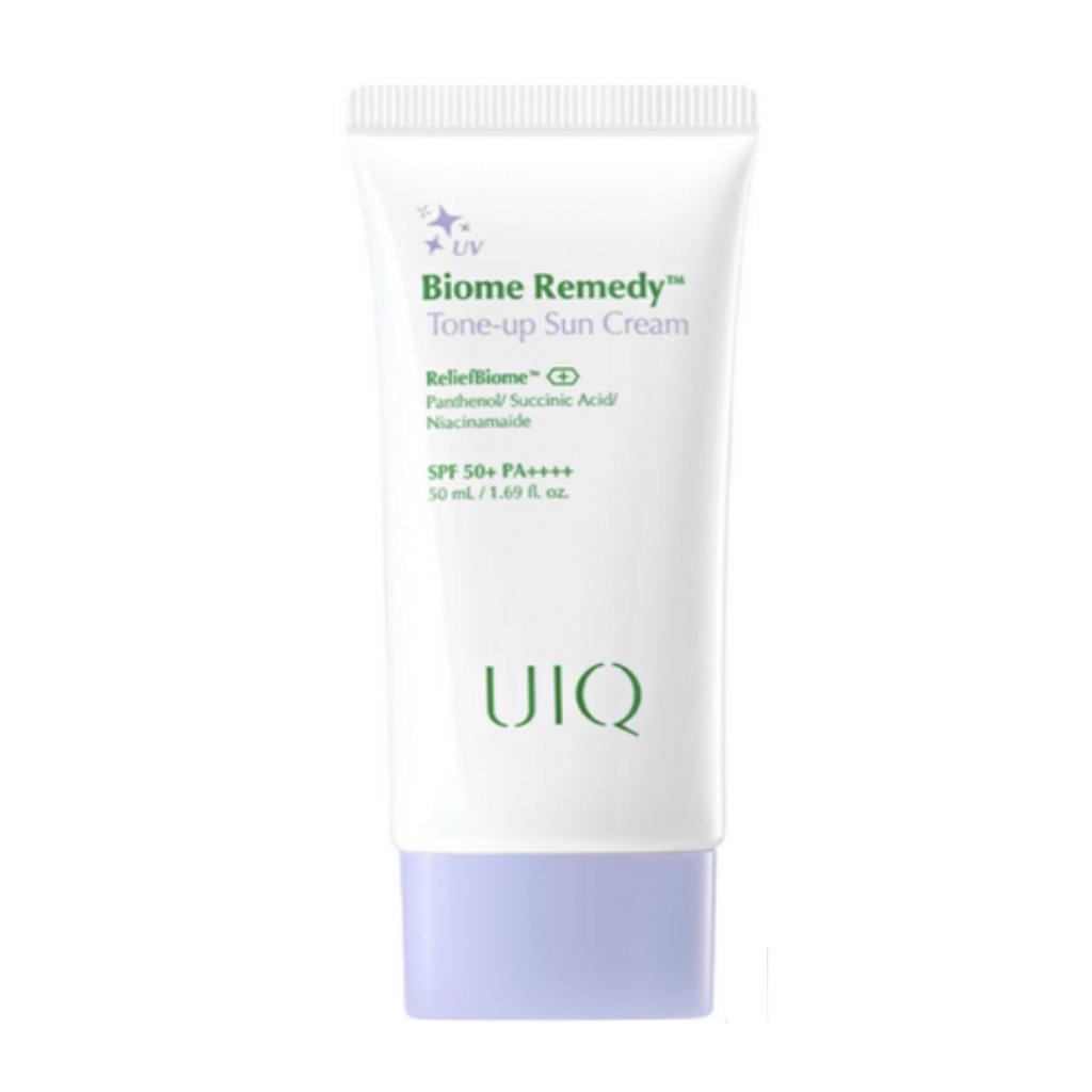 UIQ Солнцезащитный крем с эффектом тона SPF50+ PA++++ 50 мл