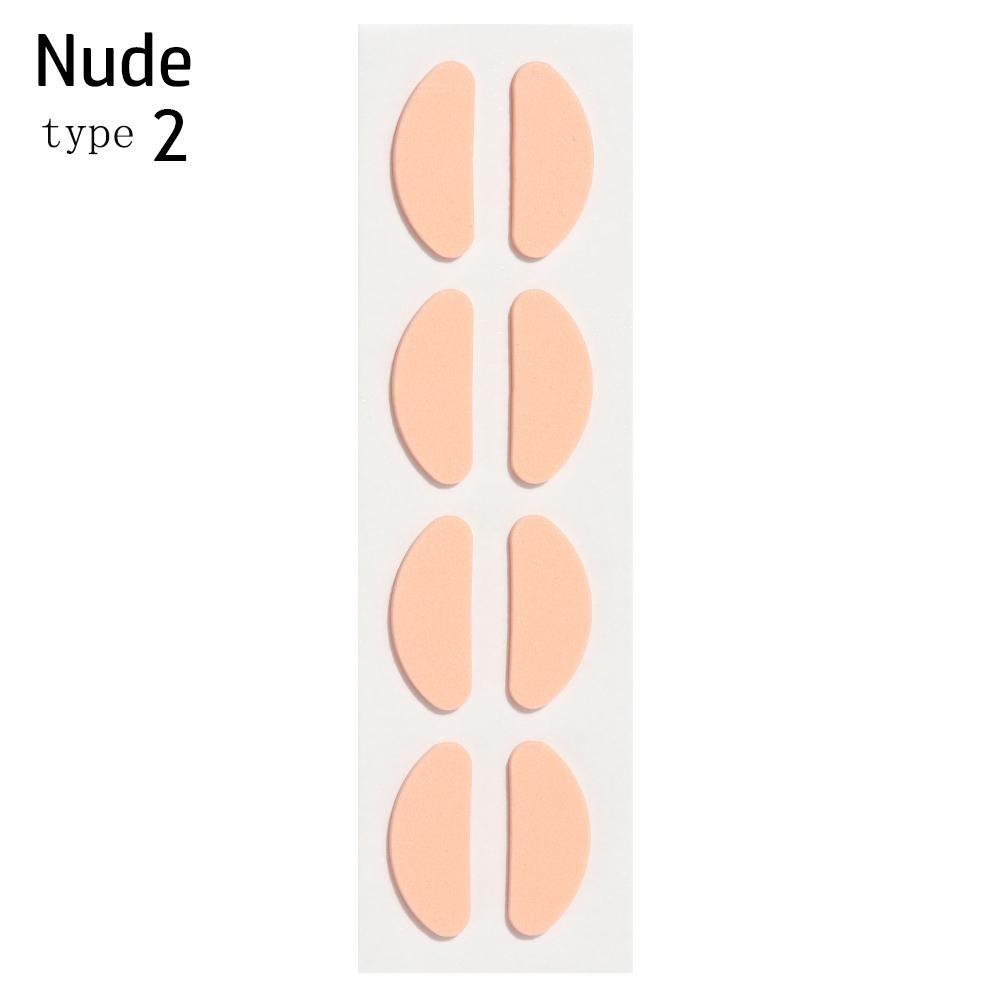 Пена Цвет кожи/Черный Без складок EVA Носовые упоры Нескользящие Самоклеящиеся Носовые упоры для очков