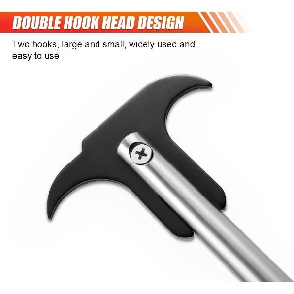 Съемник Масляных Сальников, Инструмент для Снятия Сальников с Двумя Крючками, Удаление Масляных и Жировых Сальников, Инструмент для Ремонта Автомобиля, Инструменты для Снятия Масляных Сальников Для