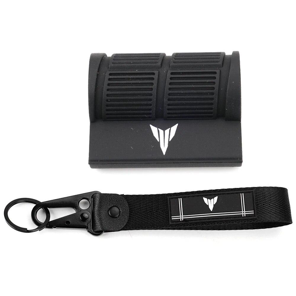 Для YAMAHA MT07 MT 07 MT09 TRACER MT10 MT03 FZ6 FZ1 XJ6 мотоциклетная накладка переключения передач, защитная педаль рычага переключения передач и брелок