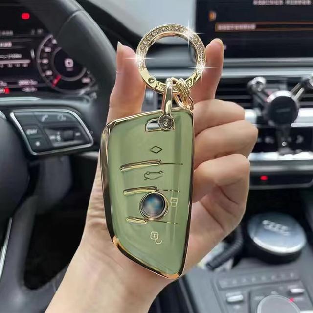 Чехол для ключей автомобиля BMW, чехол X1 X2 X3 X5 X6 F10 F20 F30 F15 F11 F25 525i 530i F48 E60 E87 M3 M4 G30 G20, аксессуары для ключей